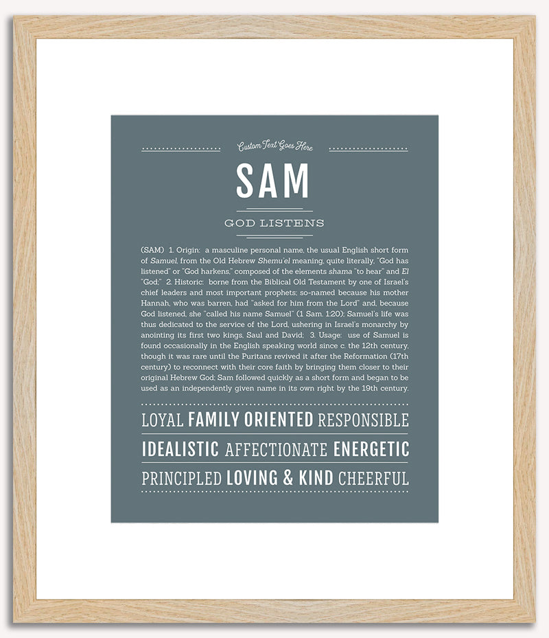 Sam | Name Art Print