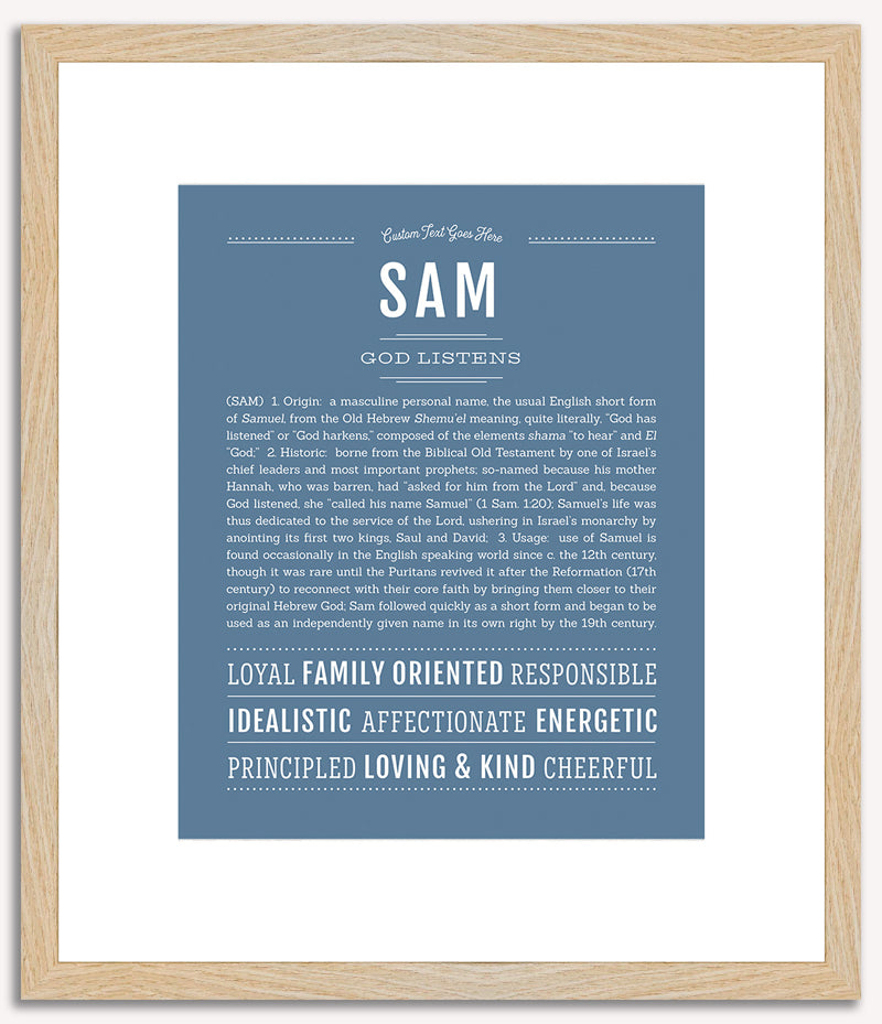 Sam | Name Art Print