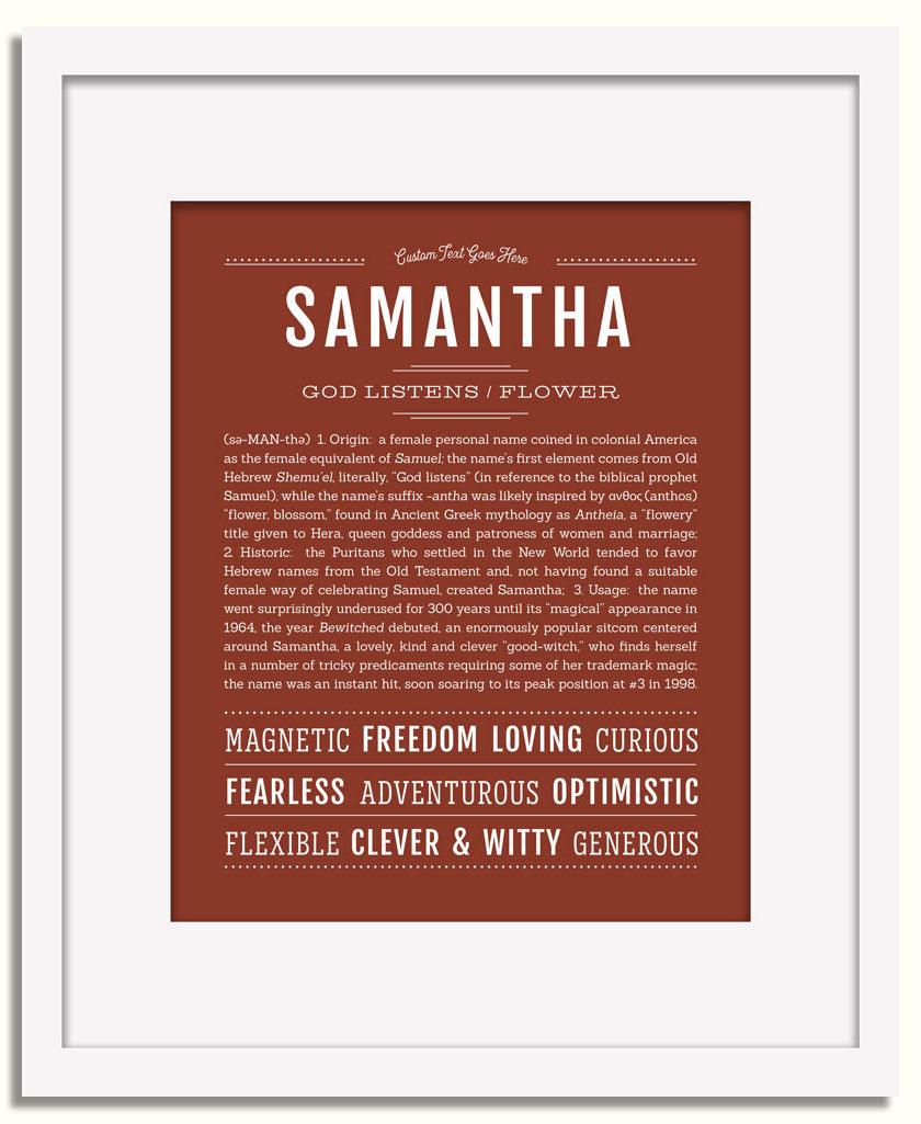 Samaha Name Samantha Name Rae Dunn Artisan Collection SAMANTHA Name Mug Cream