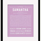 Frame Options | Lilac | Black Frame, Matted