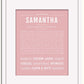 Frame Options | Dusty Rose | White Frame, Matted