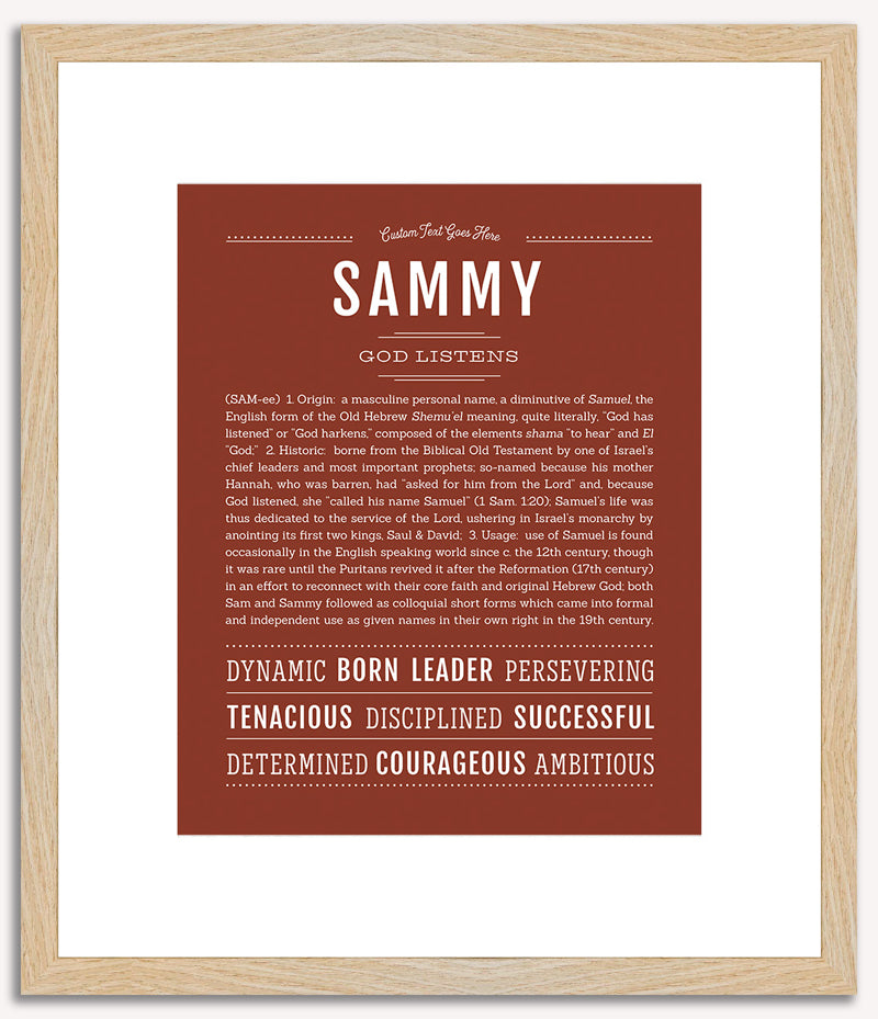 Sammy | Name Art Print