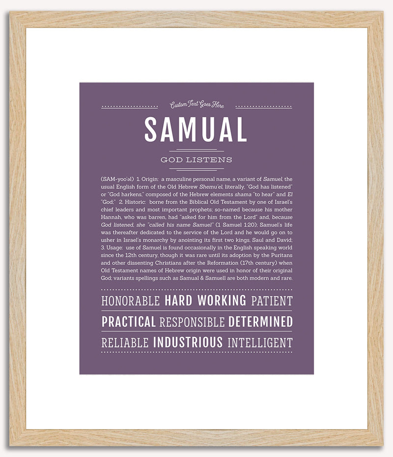 Samual | Name Art Print