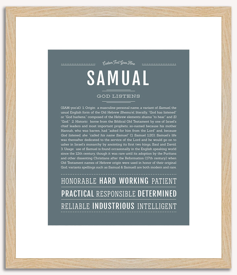 Samual | Name Art Print