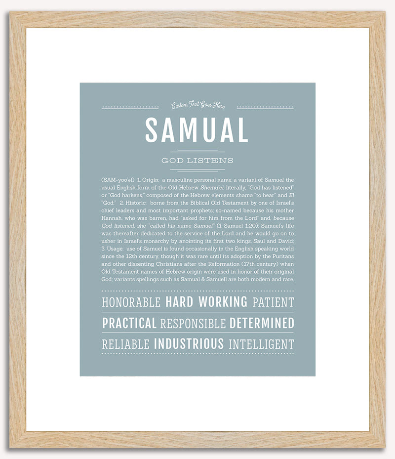 Samual | Name Art Print