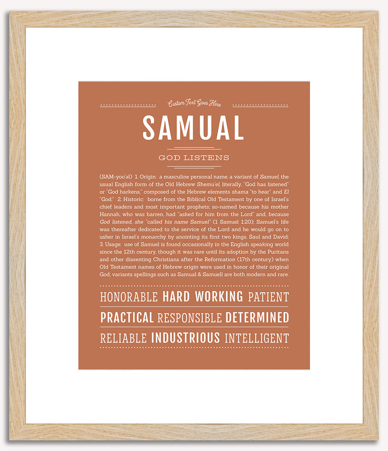 Samual | Name Art Print