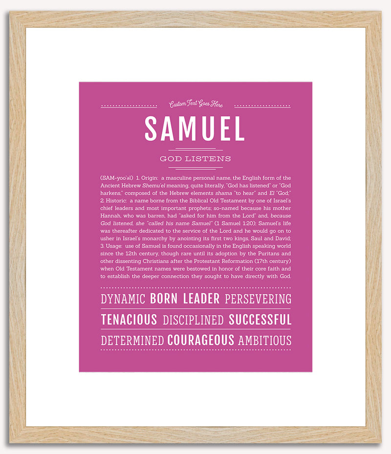 Samuel | Name Art Print