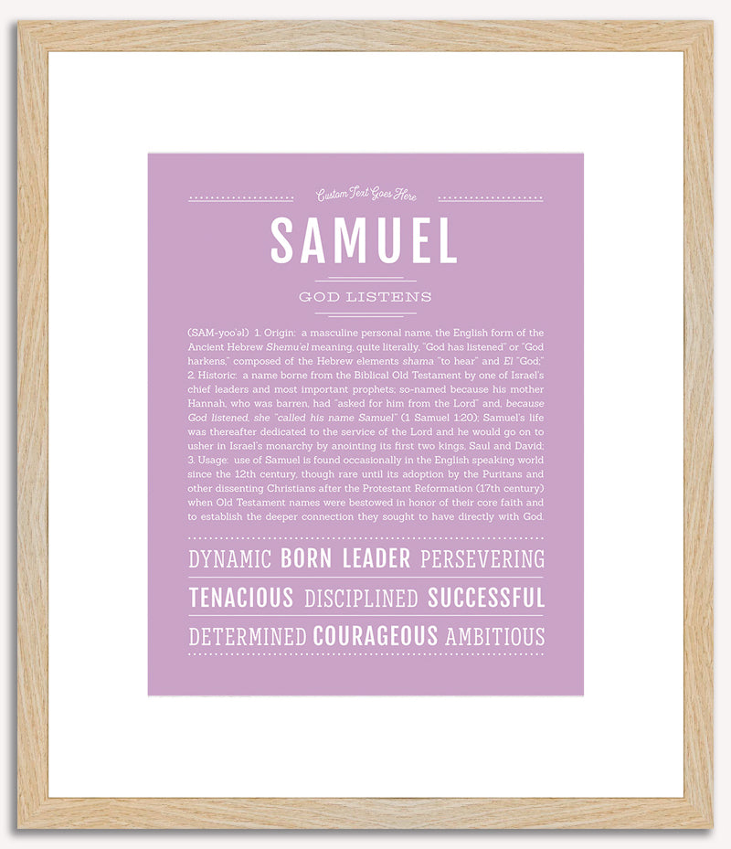 Samuel | Name Art Print