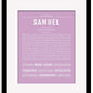 Frame Options | Lilac | Black Frame, Matted