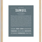 Samuel | Name Art Print