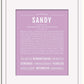 Frame Options | Lilac | White Frame, Matted