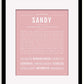 Frame Options | Dusty Rose | Black Frame, Matted