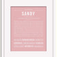 Frame Options | Dusty Rose | White Frame, Matted