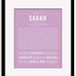 Frame Options | Lilac | Black Frame, Matted