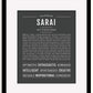 Frame Options | Charcoal Gray | Black Frame, Matted