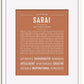 Frame Options | Terra Cotta | White Frame, Matted