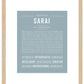 Sarai | Name Art Print