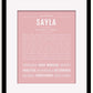 Frame Options | Dusty Rose | Black Frame, Matted