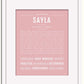 Frame Options | Dusty Rose | White Frame, Matted