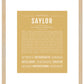 Saylor | Name Art Print