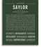 Saylor | Name Art Print – Name Stories