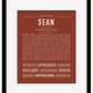 Frame Options | Bordeaux | Black Frame, Matted