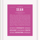 Frame Options | Dark Pink | White Frame, Matted