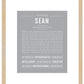 Frame Options | Light Gray | Maple Frame, Matted