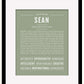 Frame Options | Sage | Black Frame, Matted