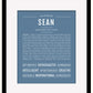 Frame Options | Steele Blue | Black Frame, Matted
