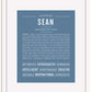 Frame Options | Steele Blue | White Frame, Matted
