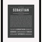 Frame Options | Charcoal Gray | Maple Frame, Matted