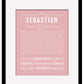 Frame Options | Dusty Rose | Maple Frame, Matted