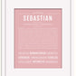 Frame Options | Dusty Rose | Black Frame, Matted