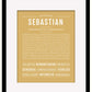 Frame Options | Matte Gold | Maple Frame, Matted