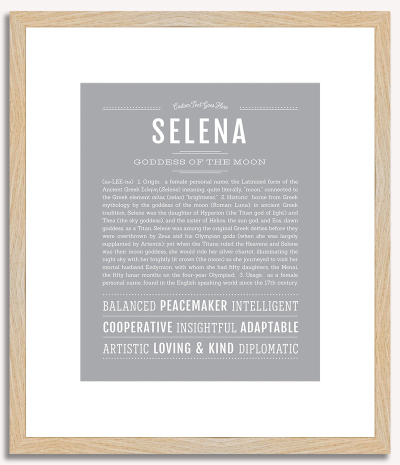 Selena | Name Art Print