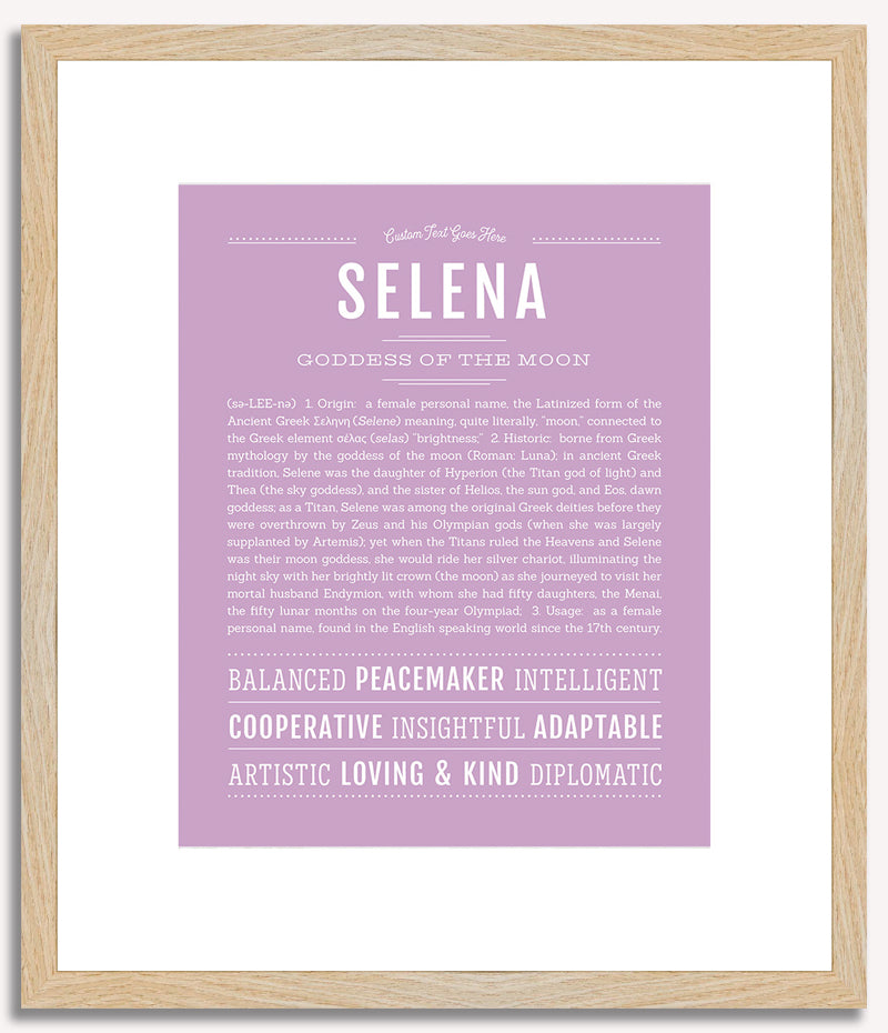 Selena | Name Art Print