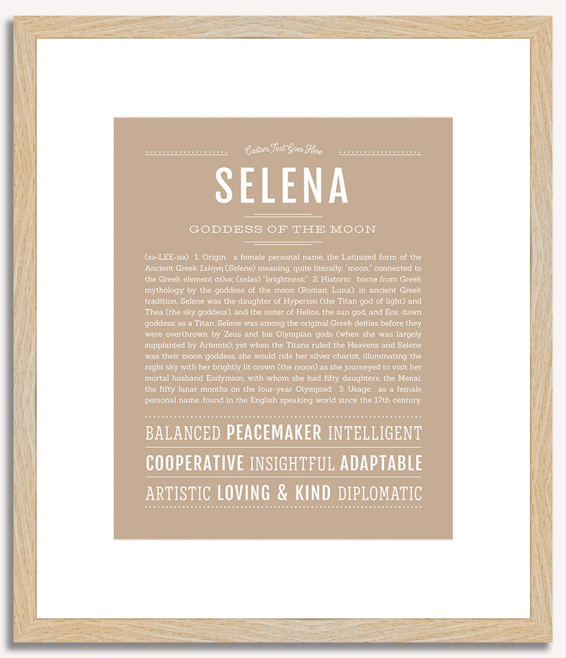 Selena | Name Art Print