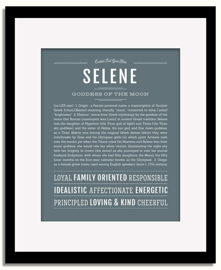 Frame Options | Night Rendezvous | Black Frame, Matted