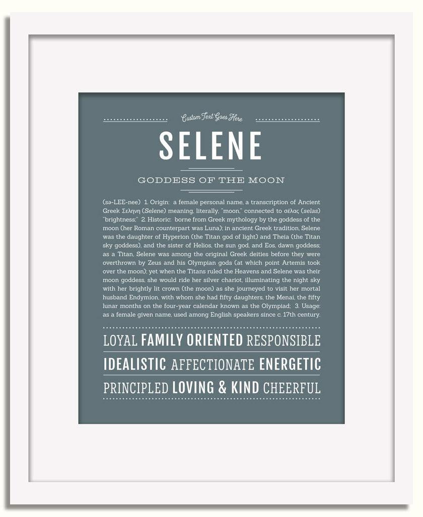 Frame Options | Night Rendezvous | White Frame, Matted