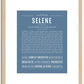 Selene | Name Art Print