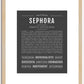 Sephora | Name Art Print