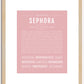 Sephora | Name Art Print