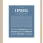 Sephora | Name Art Print