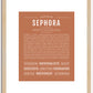 Sephora | Name Art Print