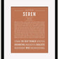 Frame Options | Terra Cotta | Black Frame, Matted