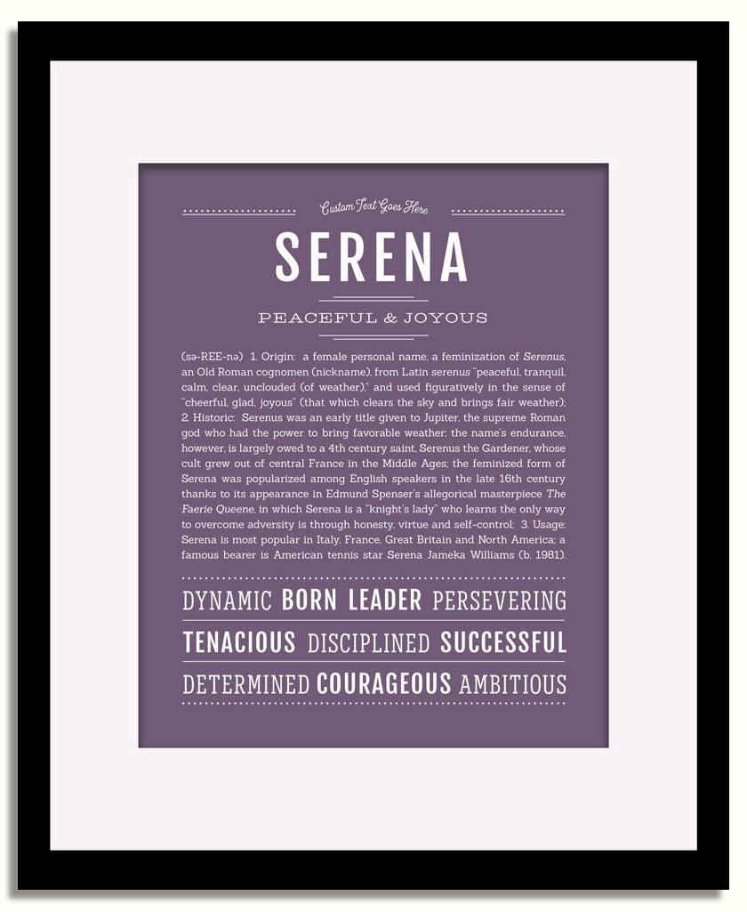 Frame Options | Terra Cotta | Black Frame, Matted