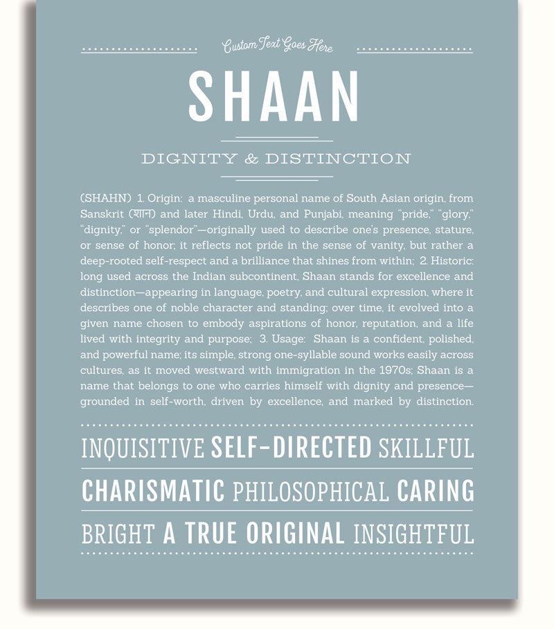 Frame Options | Powder Blue | White Frame, Matted