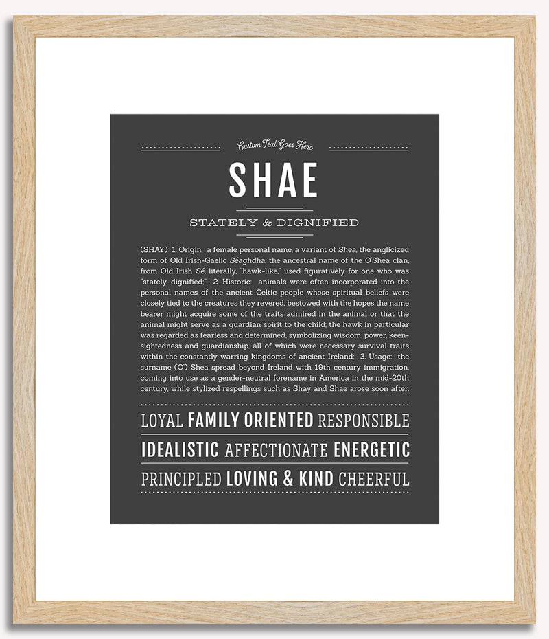 Shae | Name Art Print