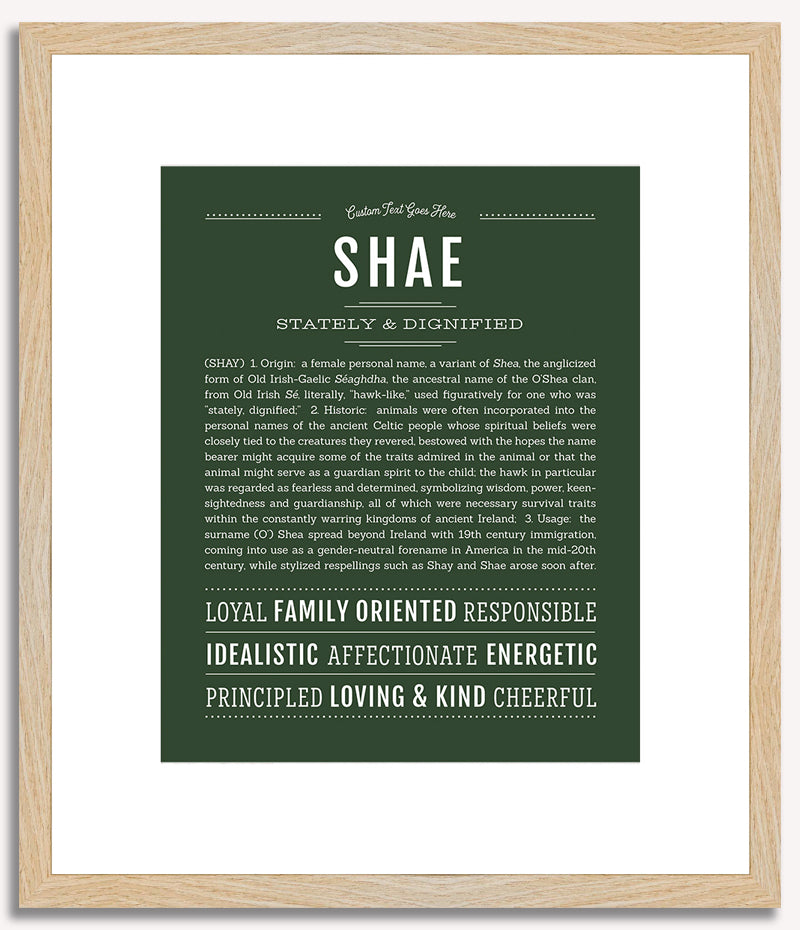 Shae | Name Art Print